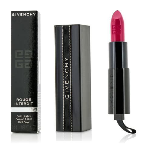 givenchy rouge interdit fuchsia in the know|Givenchy Rouge Interdit N23 Fuchsia Know .